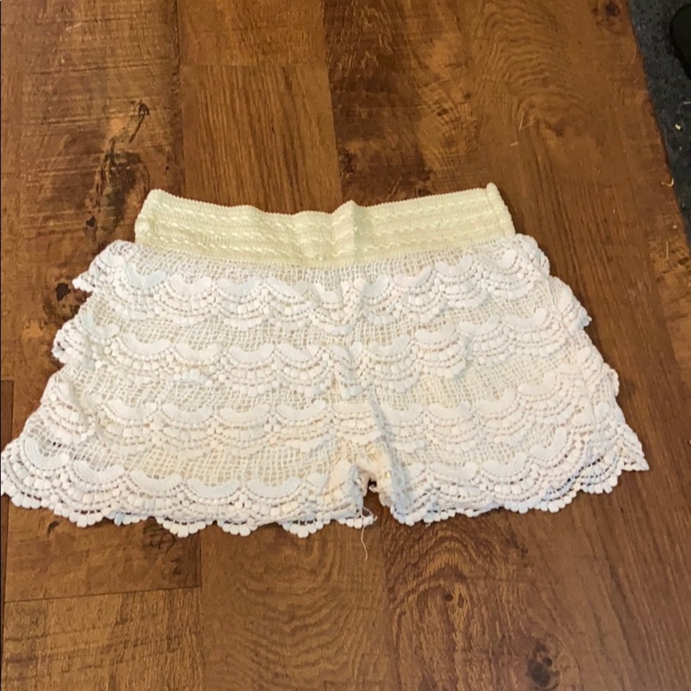Lace shorts